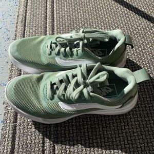 Vans Women Ultra Cush Shoes Rare Green Size 7